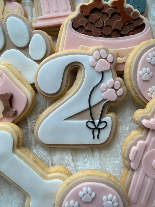 2 With Paws Cookie Cutter & Stamp