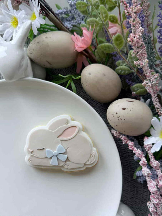 Sleeping Bunny - Cookie Cutter & Stamp