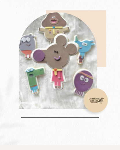 Norrie cookie cutter and stamp