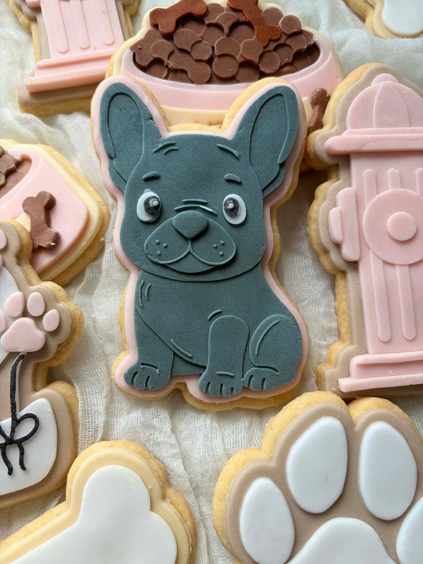 French Bulldog Cookie Cutter & Stamp