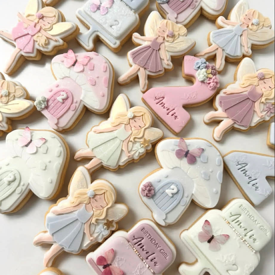 Cute Fairy Cookie Cutter & Stamp