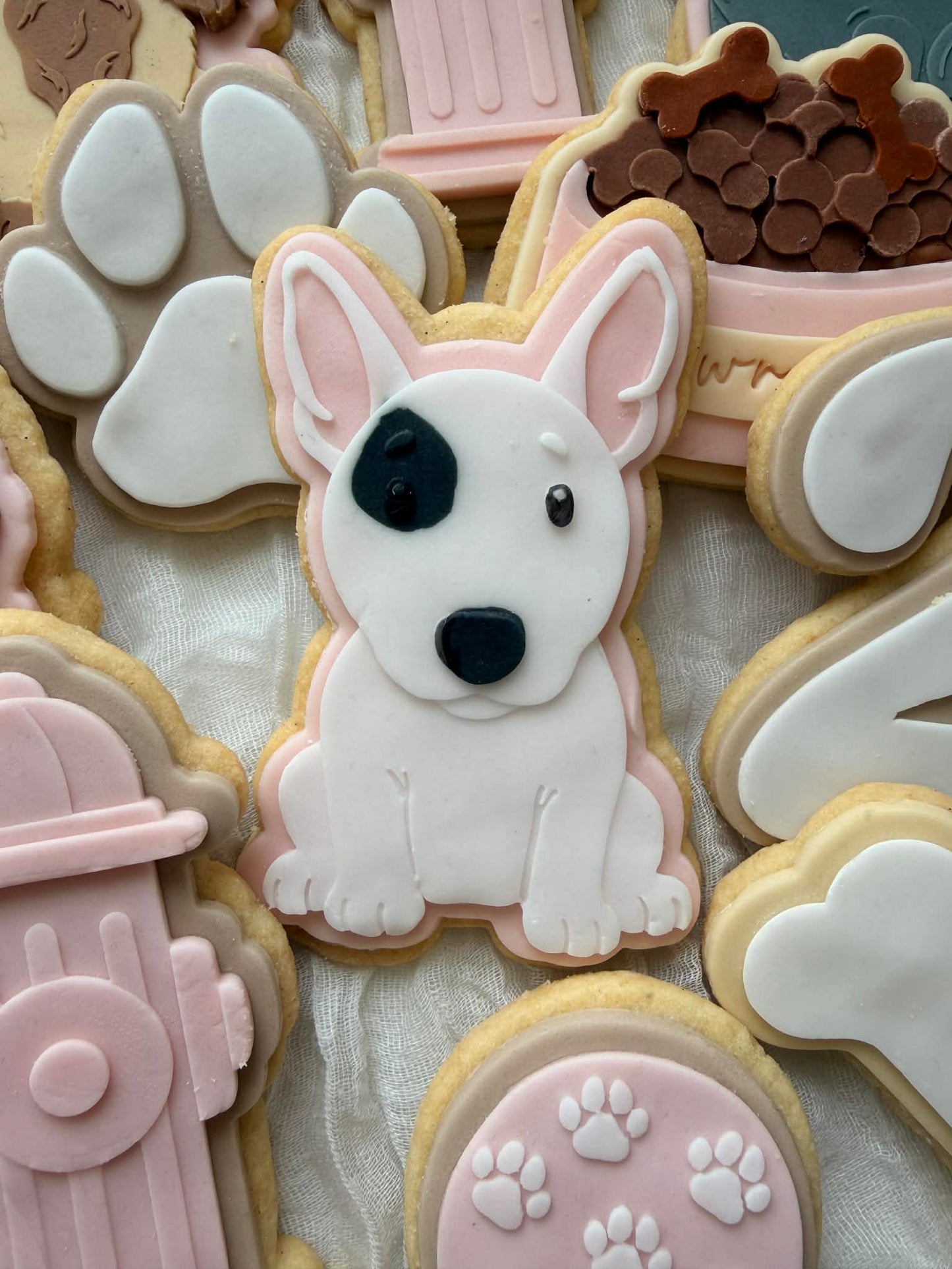 English Bull Terrier Cookie Cutter & Stamp