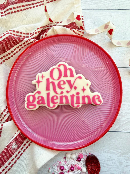 Oh hey Galentine Cookie Cutter & Stamp