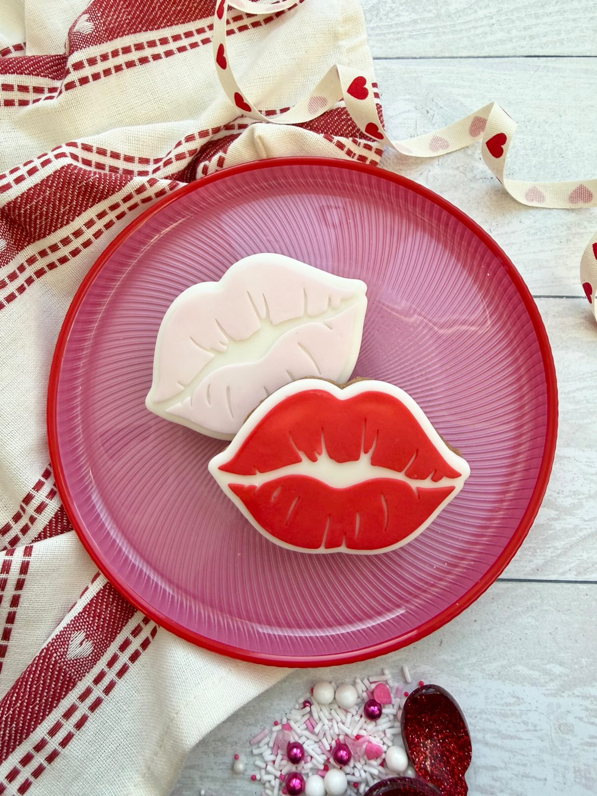 Lips Cookie Cutter & Stamp