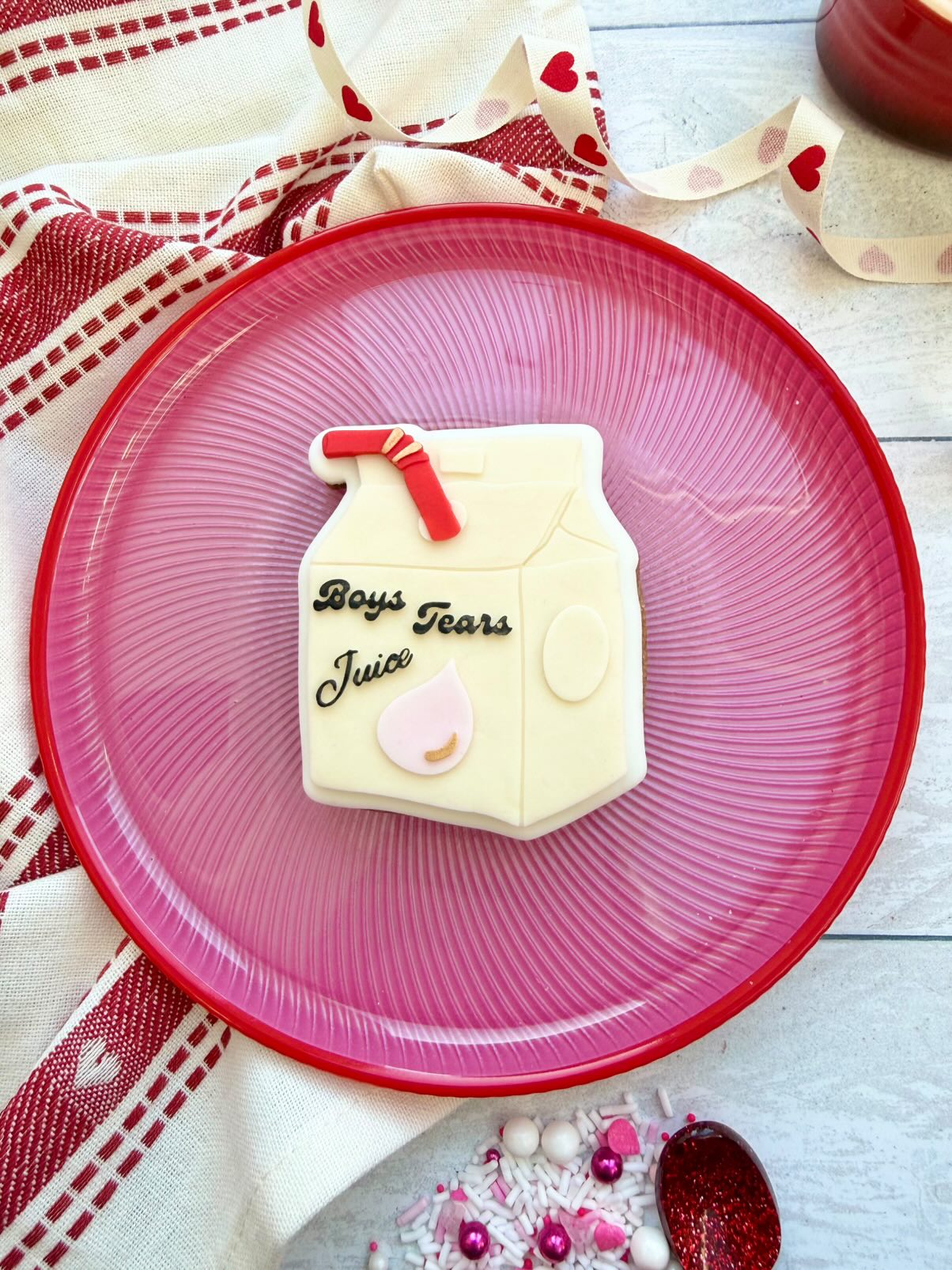 Boys Tears Juice Cookie Cutter & Stamp