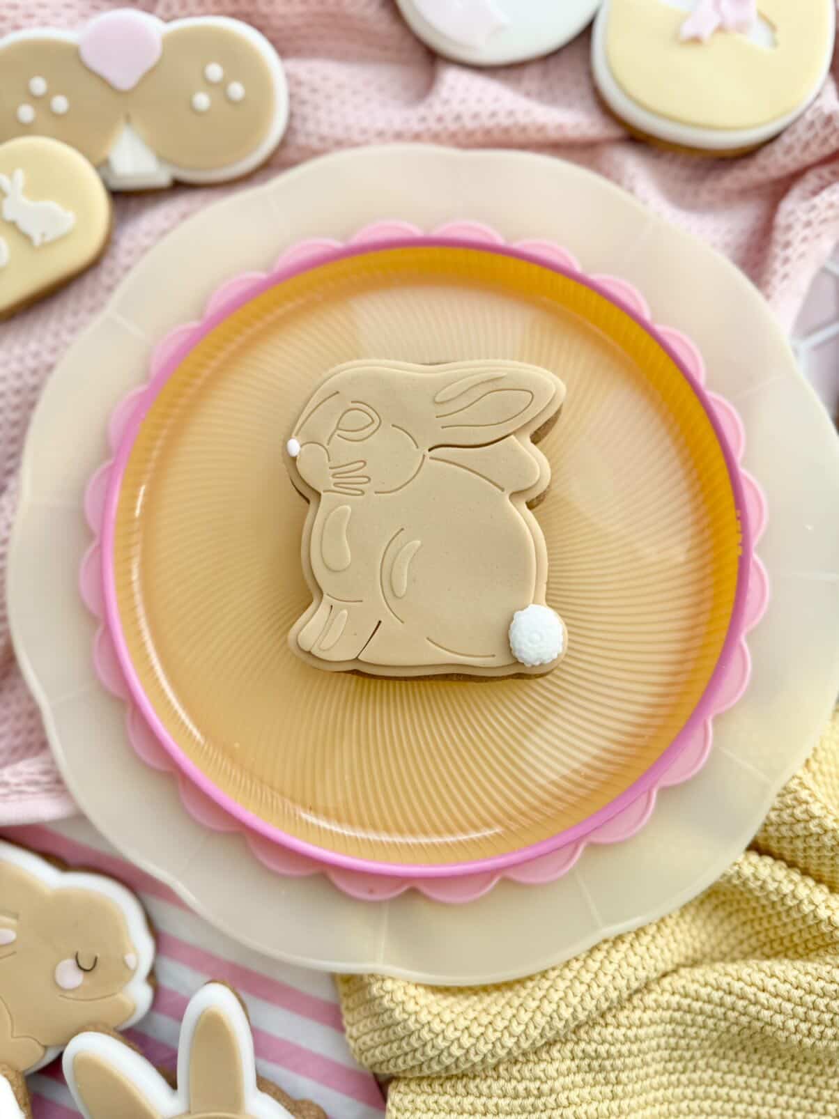 Chocolate Bunny - Cookie Cutter & Stamp