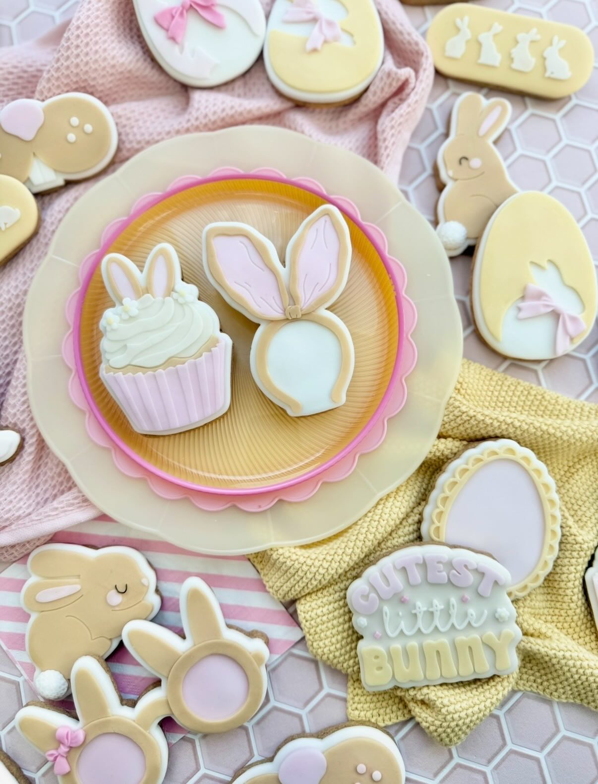 Cutest little bunny - Cookie Cutter & Stamp