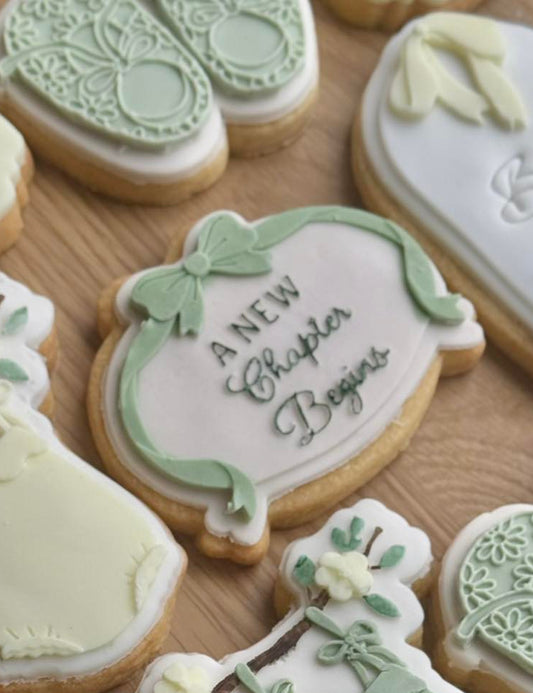 A new chapter frame - Cookie Cutter & Stamp