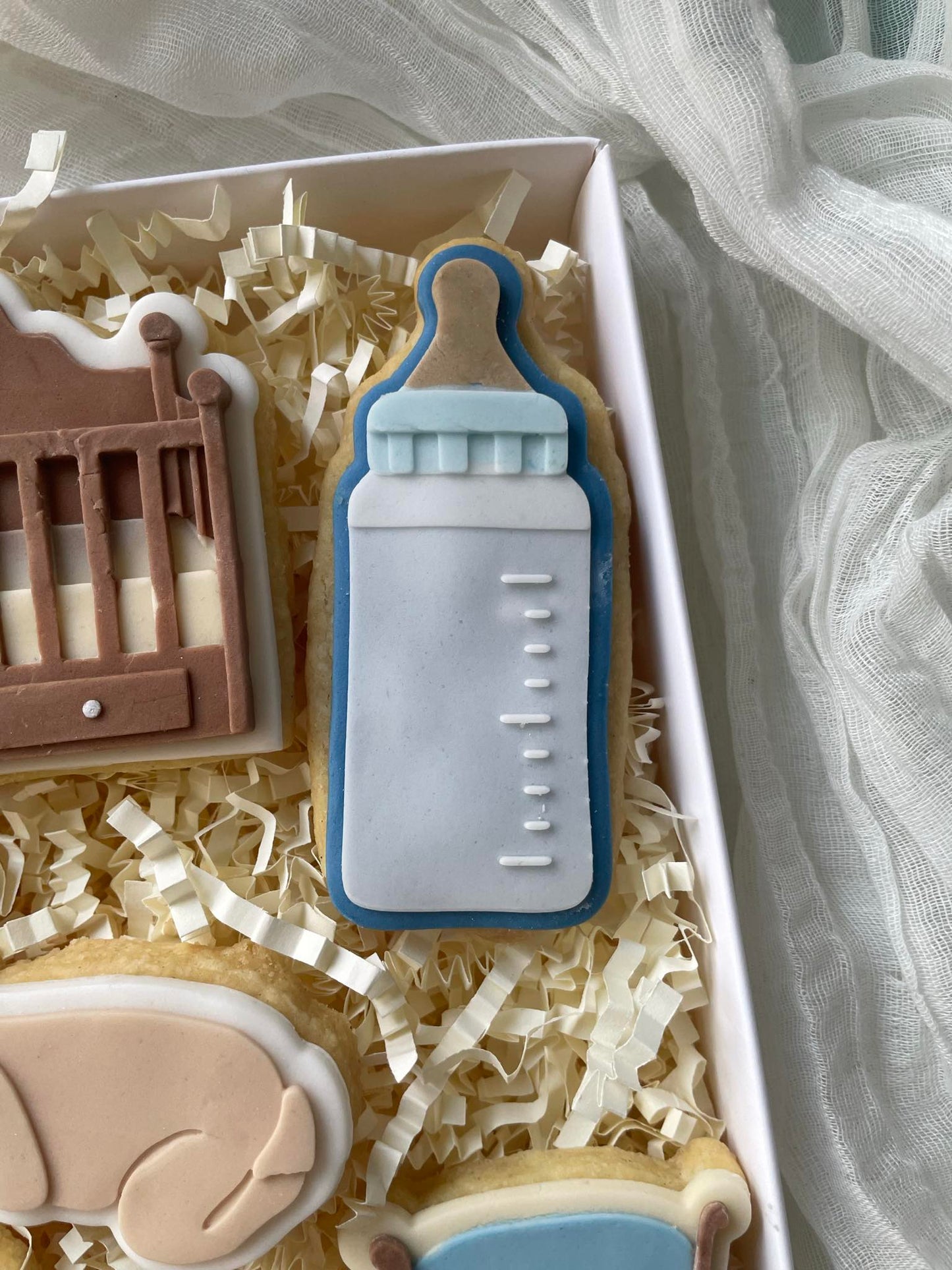 Baby Bottle Cookie Cutter & Stamp