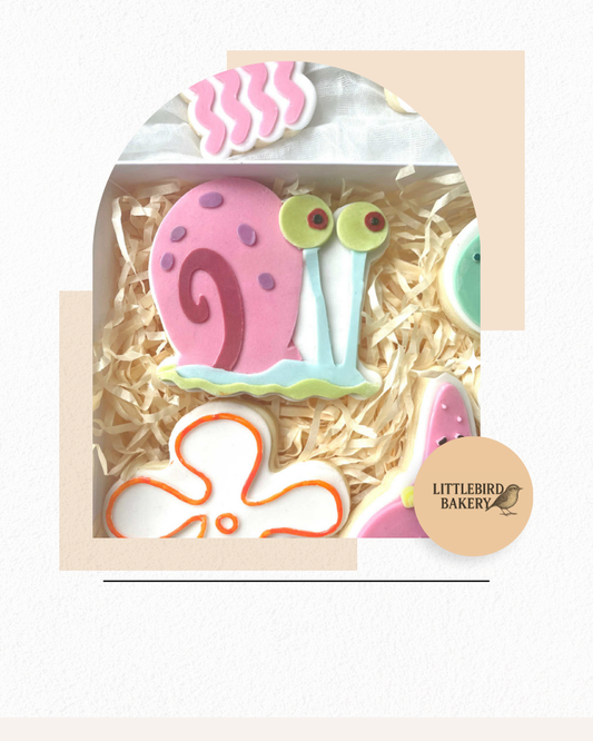 Snail cookie cutter and stamp