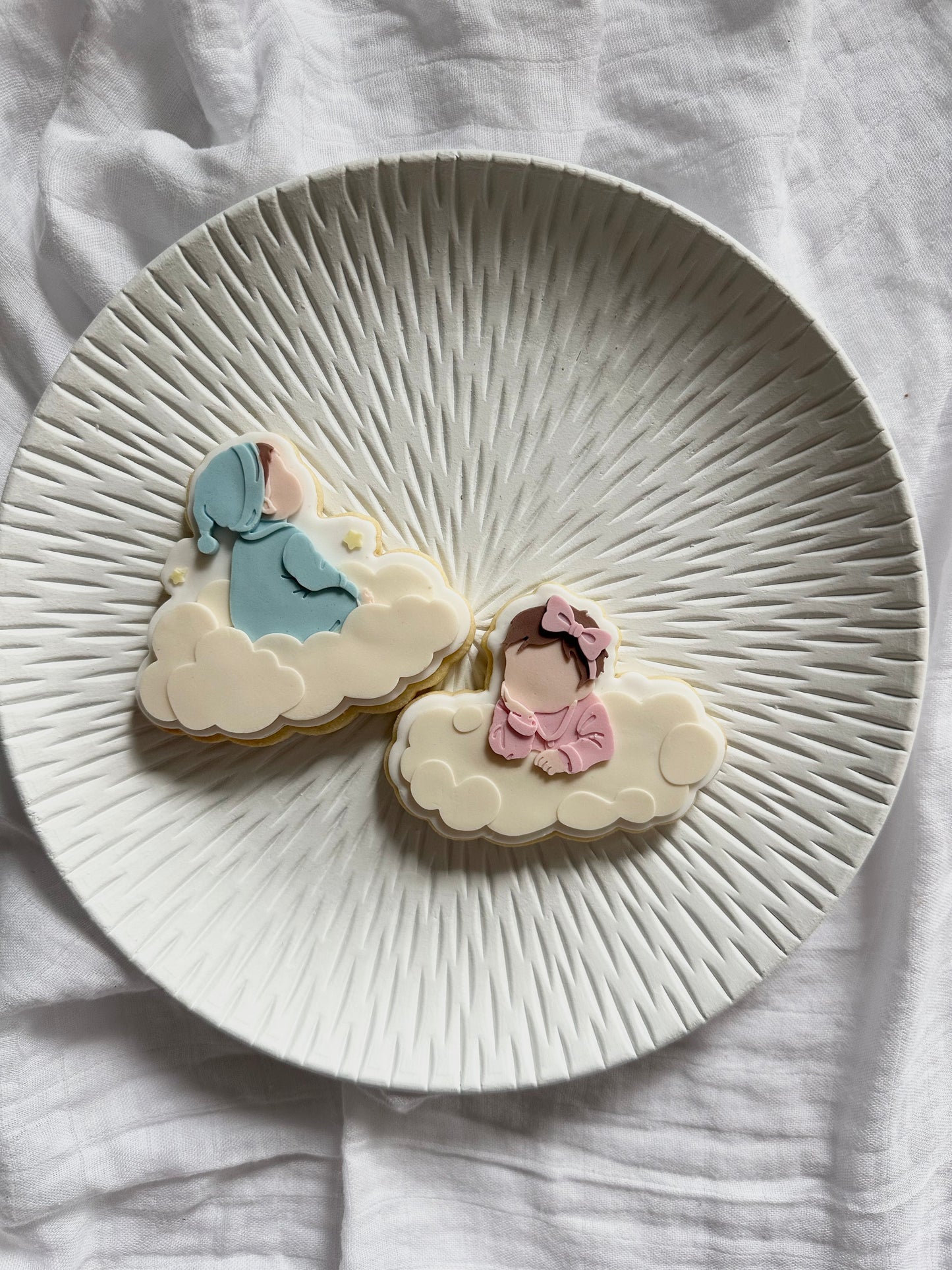 Baby on cloud - Cookie Cutter & Stamp