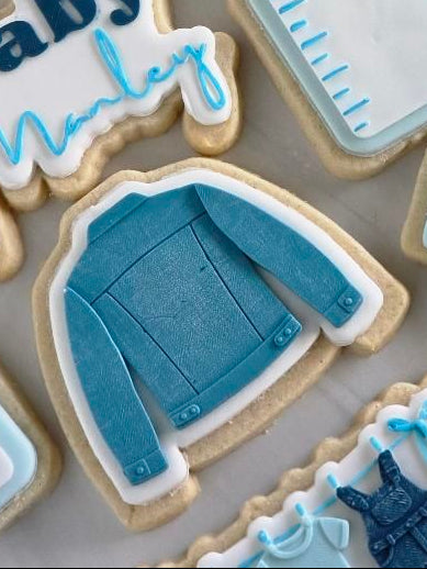 Denim jacket - Cookie Cutter & Stamp