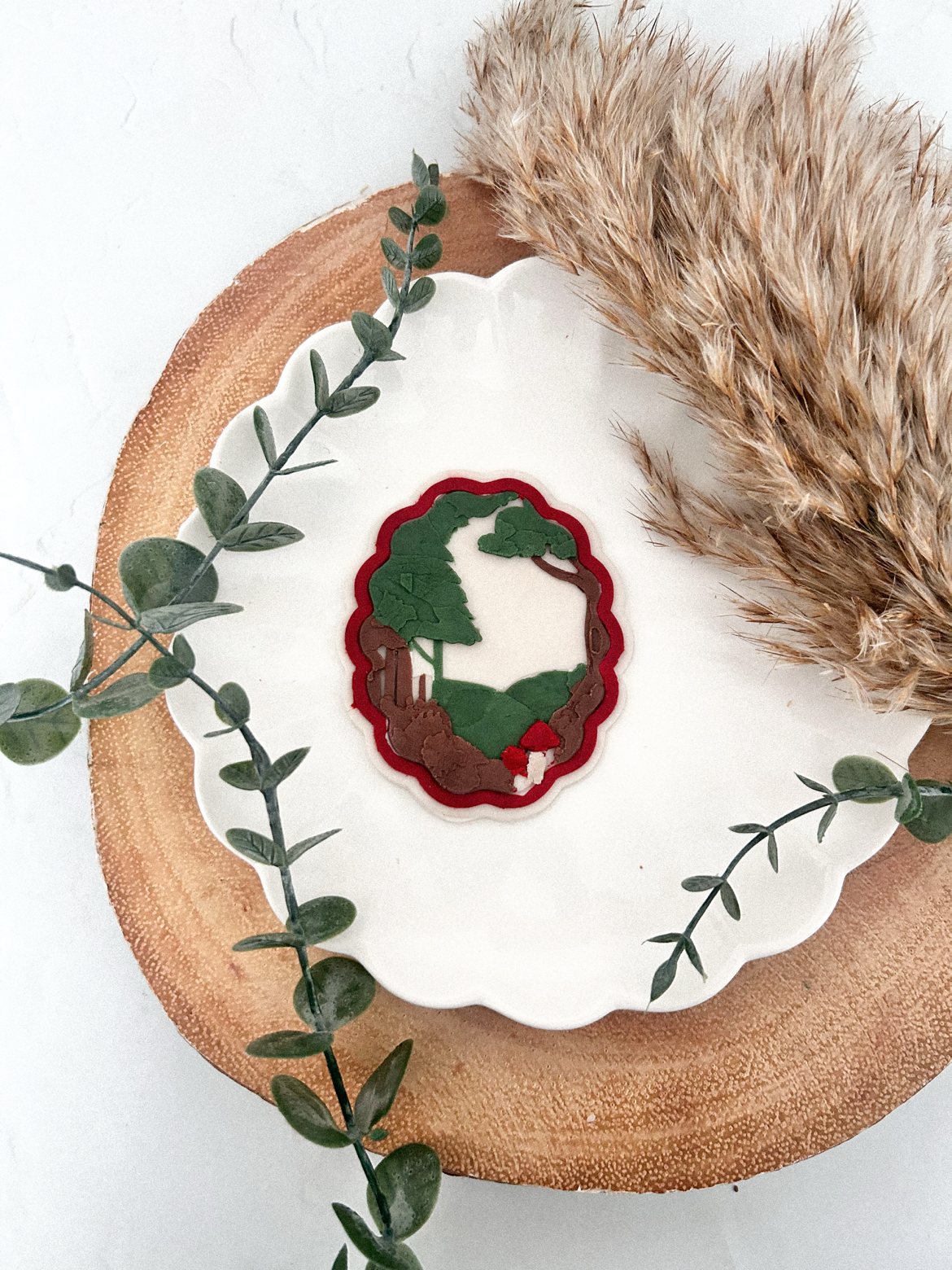 Woodland scene - Cookie Cutter & Stamp