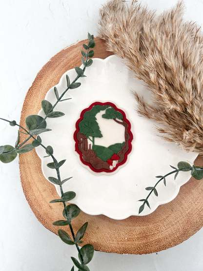 Woodland scene - Cookie Cutter & Stamp