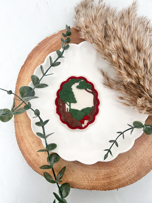 Woodland scene - Cookie Cutter & Stamp