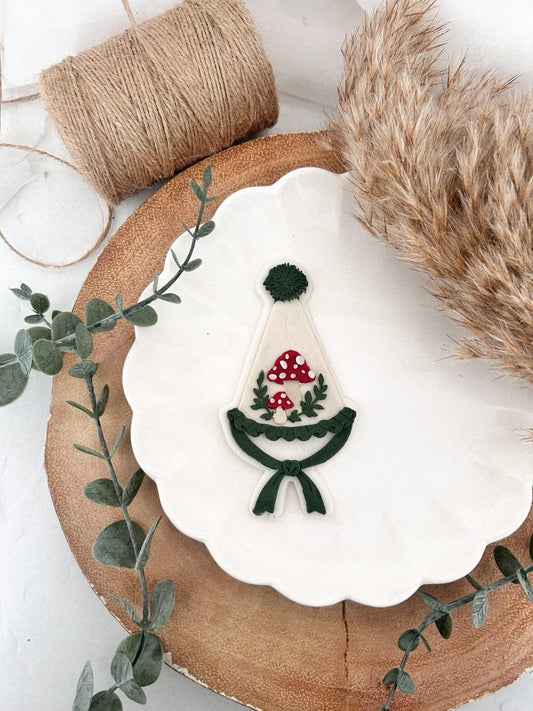 Woodland party hat - Cookie Cutter & Stamp