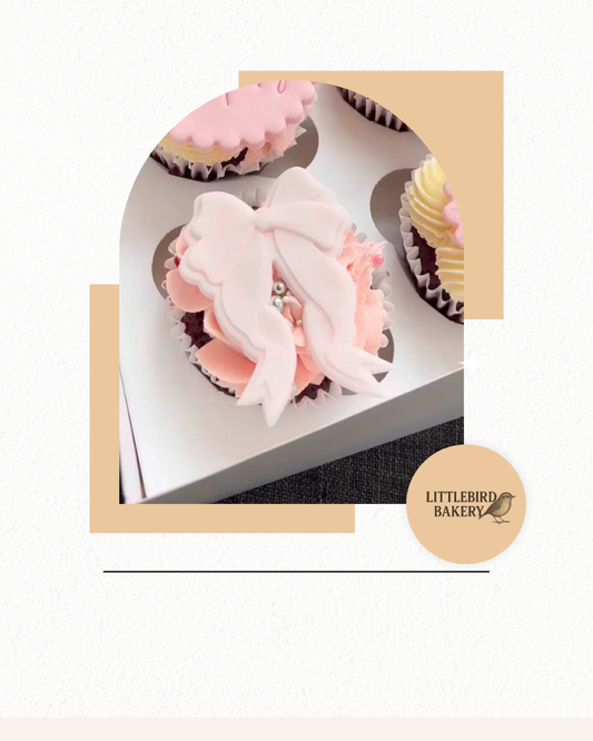 Thin bow cookie cutter and stamp