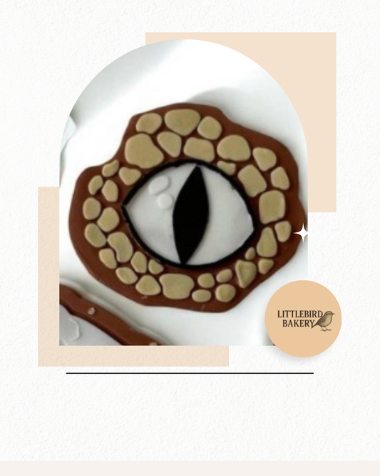 Dino Eye cookie cutter and stamp