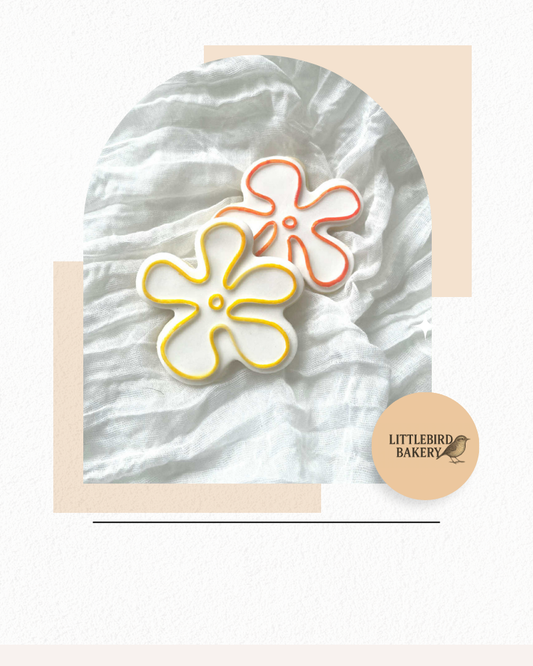 flower cookie cutter and stamp