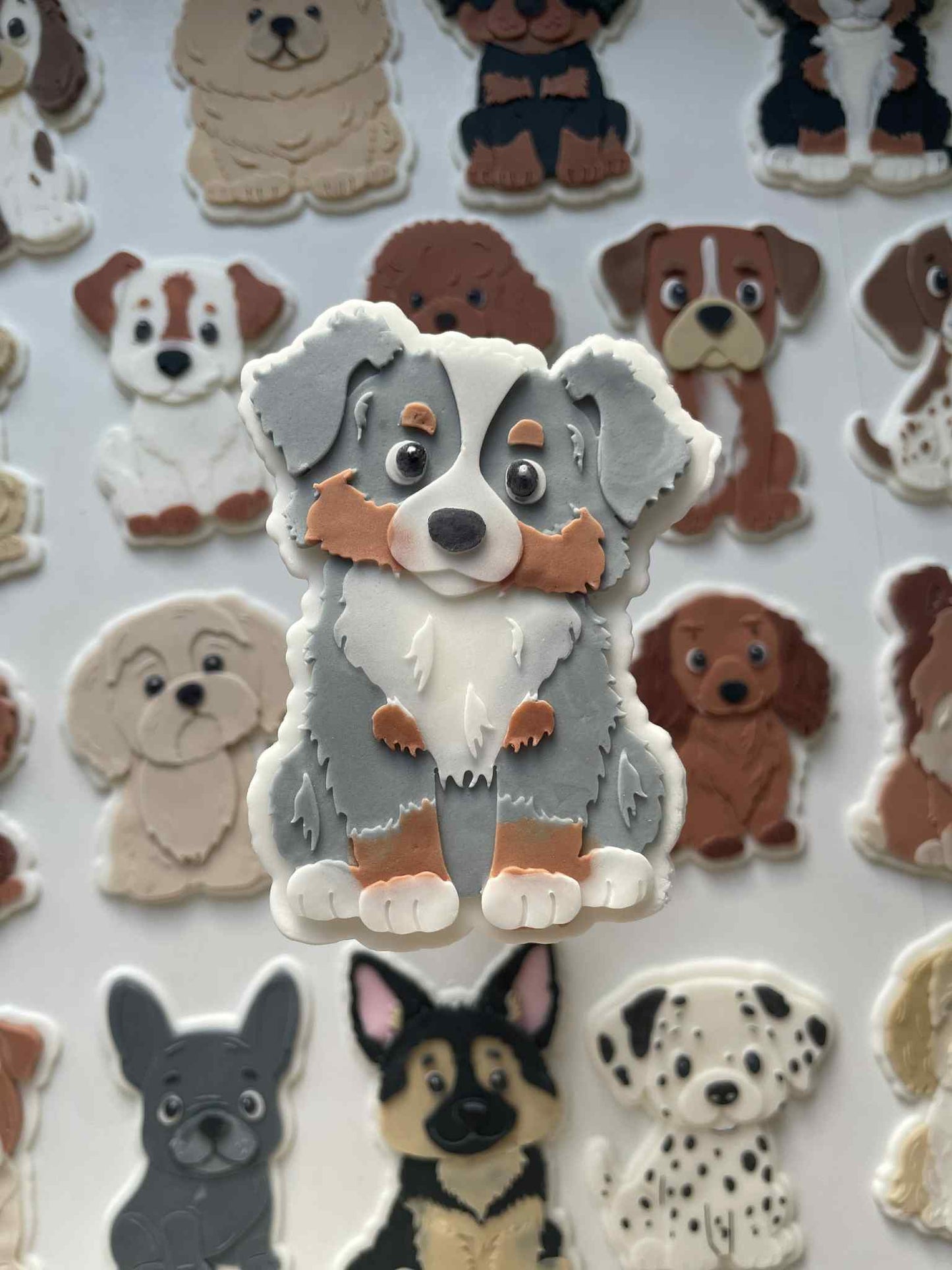 Australian Shepard cookie cutter and stamp