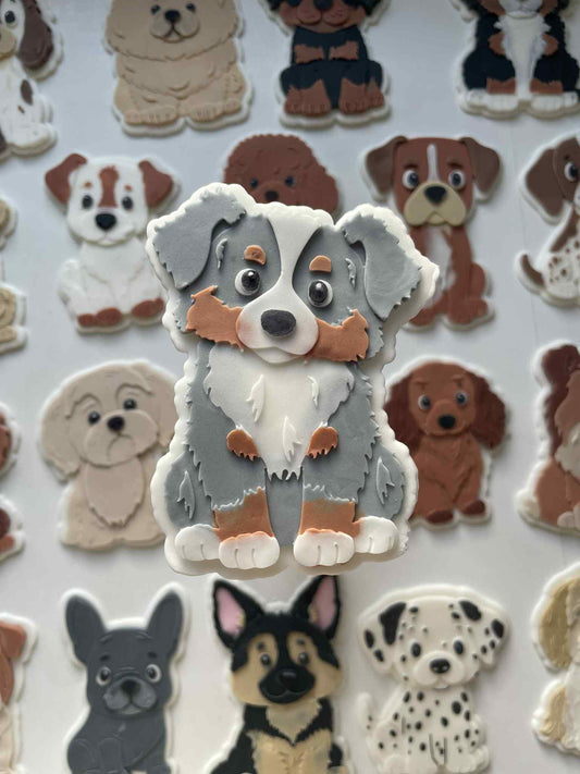 Australian Shepard cookie cutter and stamp