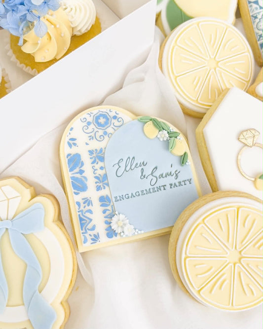 Amalfi twin arch Cookie Cutter & Stamp