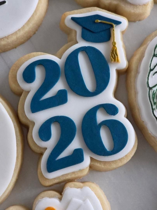 2026 Graduation - Cookie Cutter & Stamp