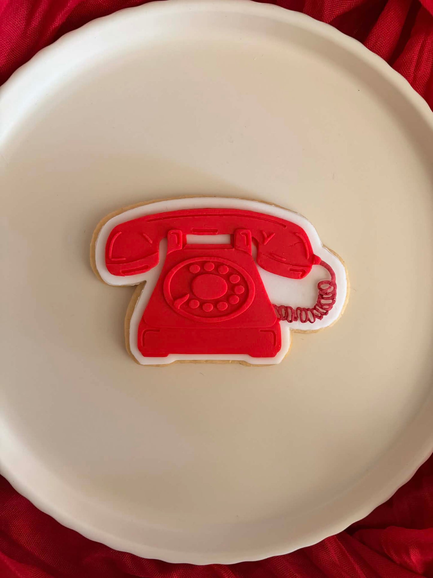 Dial phone - Cookie cutter & Stamp