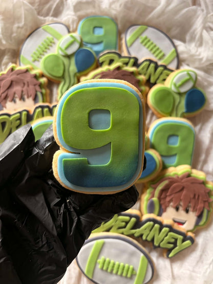 Number Nine - Cookie Cutter & Stamp