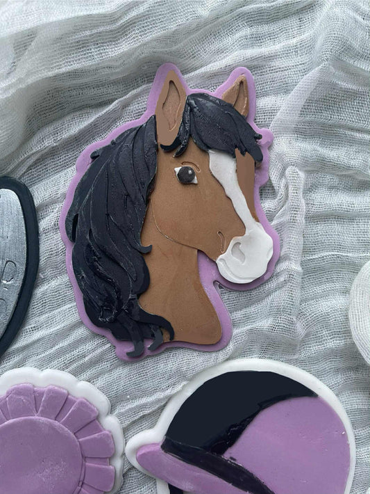 Horse head - Cookie Cutter & Stamp