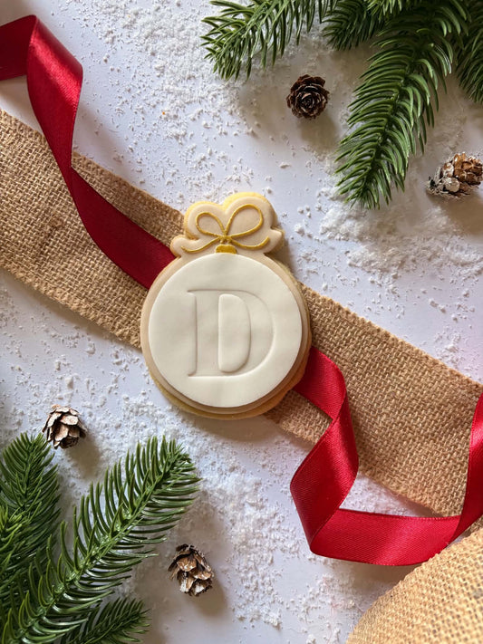 Bauble - Cookie Stamp & cutter