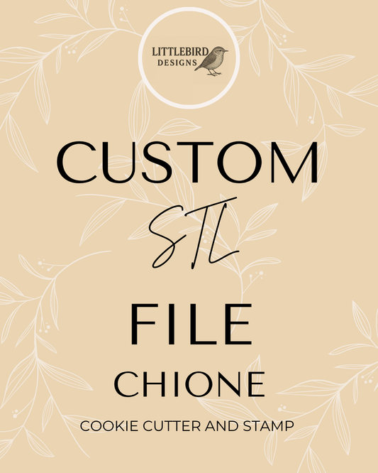 Chione custom - Cookie Cutter & Stamp