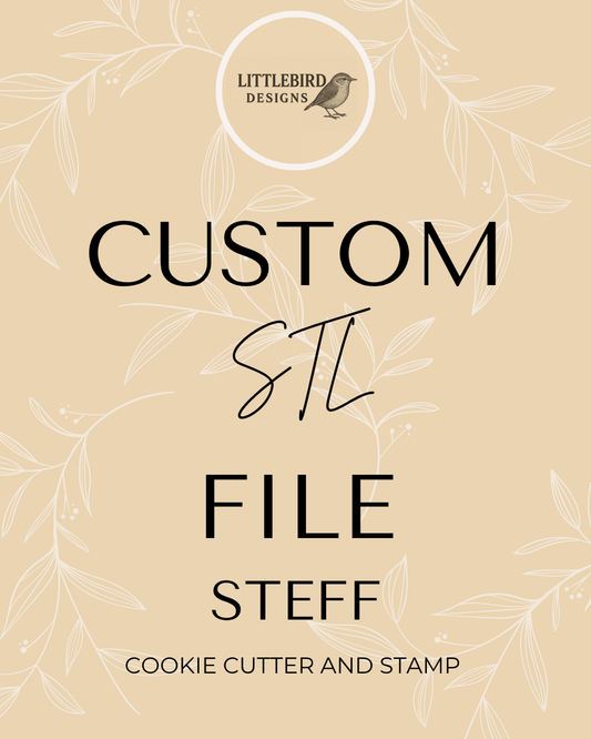 Steff custom - Cookie Cutter & Stamp