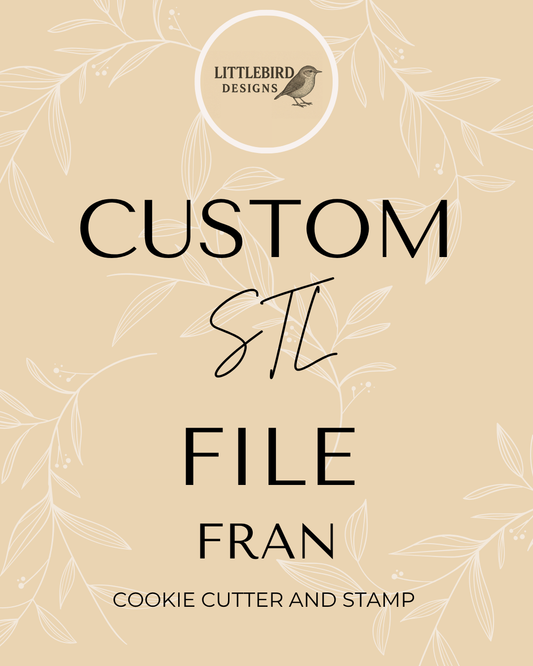 Fran Custom stamps  - Cookie Cutter & Stamp