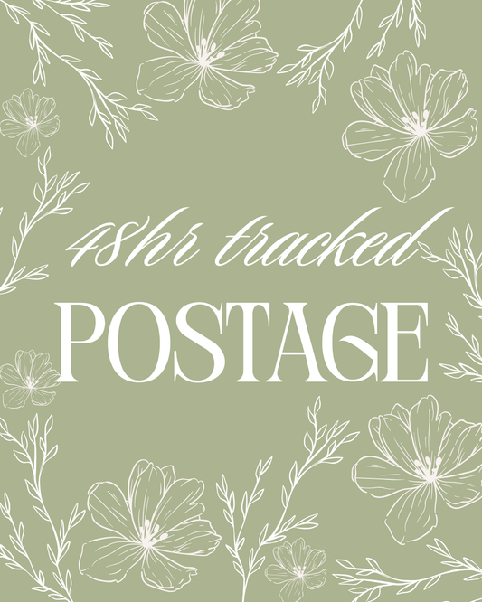 48HR Postage - Cookie Cutter & Stamp