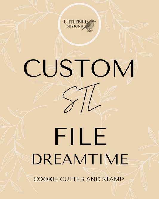 Dreamtime custom - Cookie Cutter & Stamp
