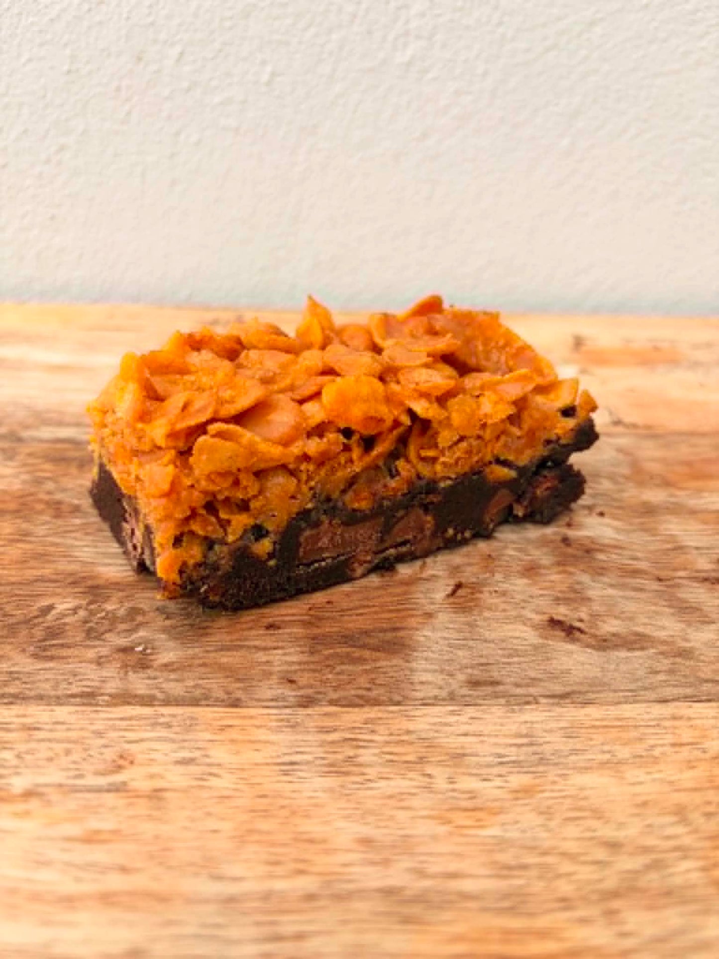 Gluten Free Caramel Cornflake Brownie