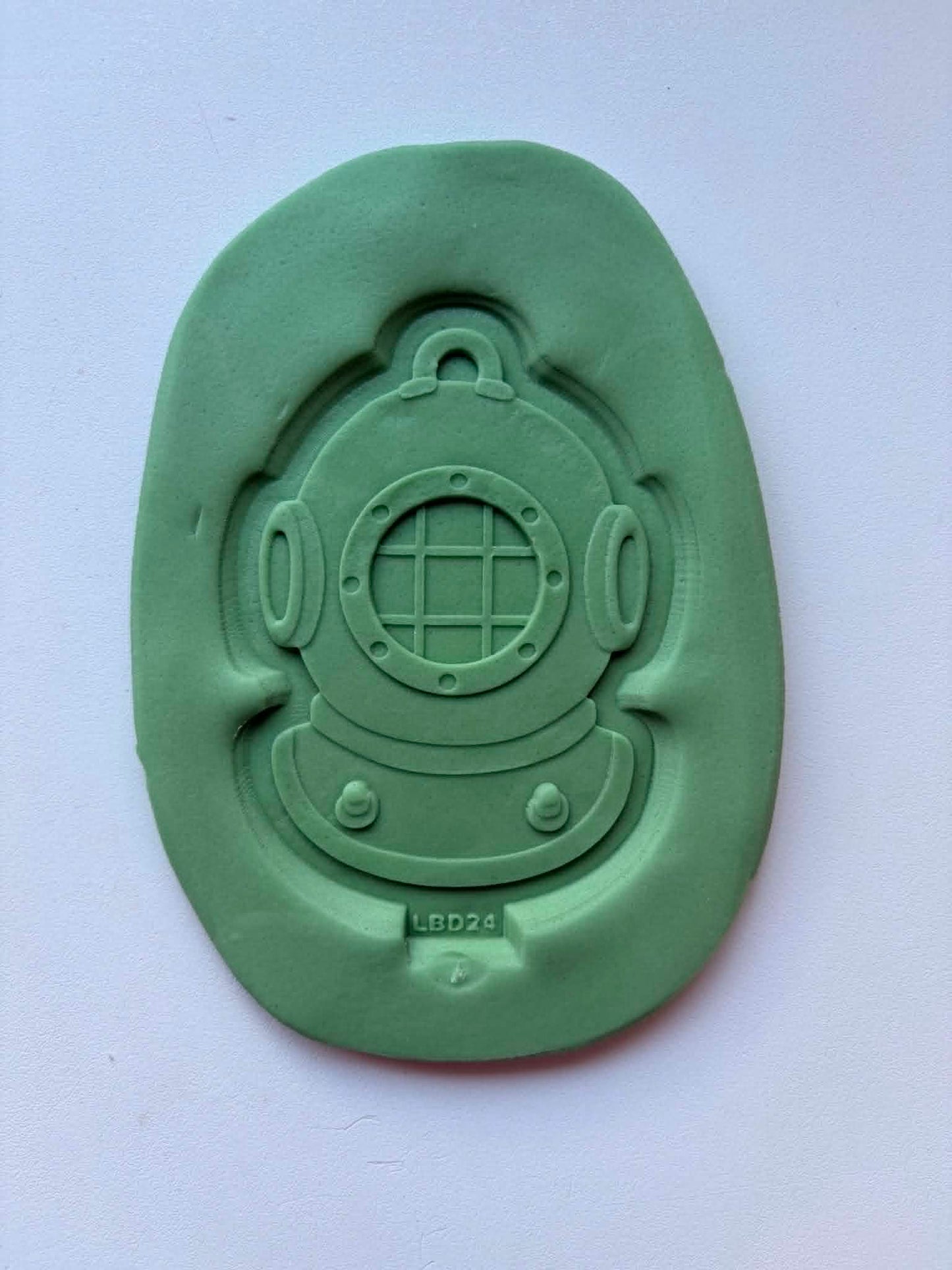 Vintage diving hat - Cookie Cutter & Stamp