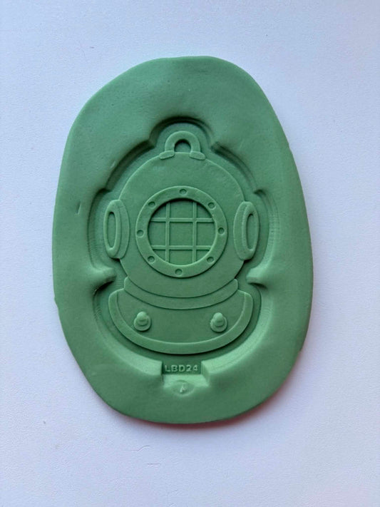 Vintage diving hat - Cookie Cutter & Stamp