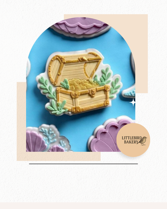 Treasure Chest Cookie Cutter & Stamp
