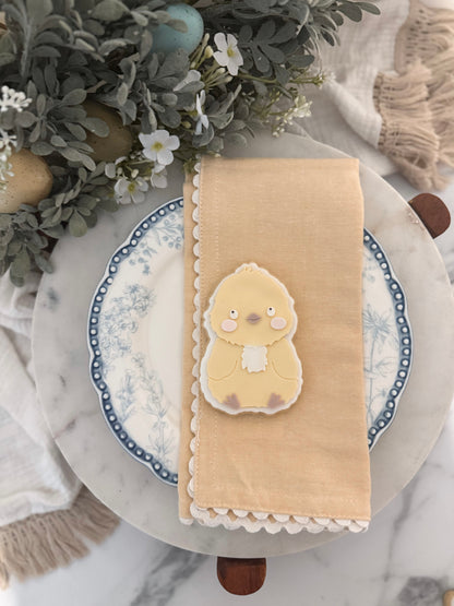 Sitting Chick - Cookie Cutter & Stamp