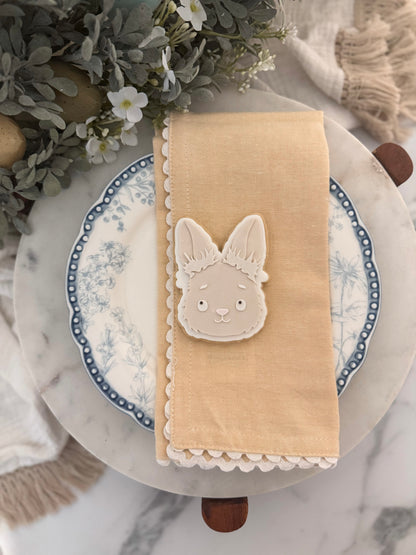 Cute Easter animal faces - Cookie Cutter & Stamp