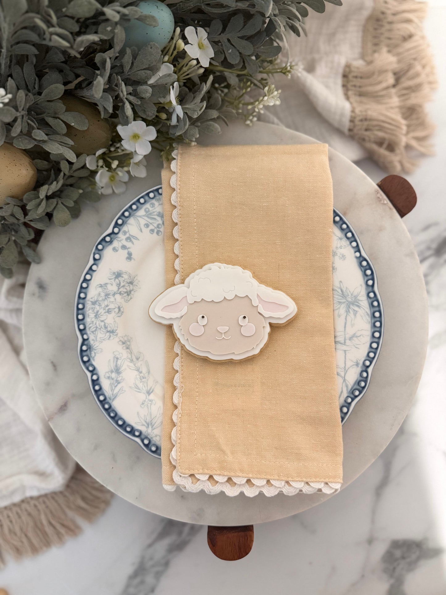 Cute Easter animal faces - Cookie Cutter & Stamp
