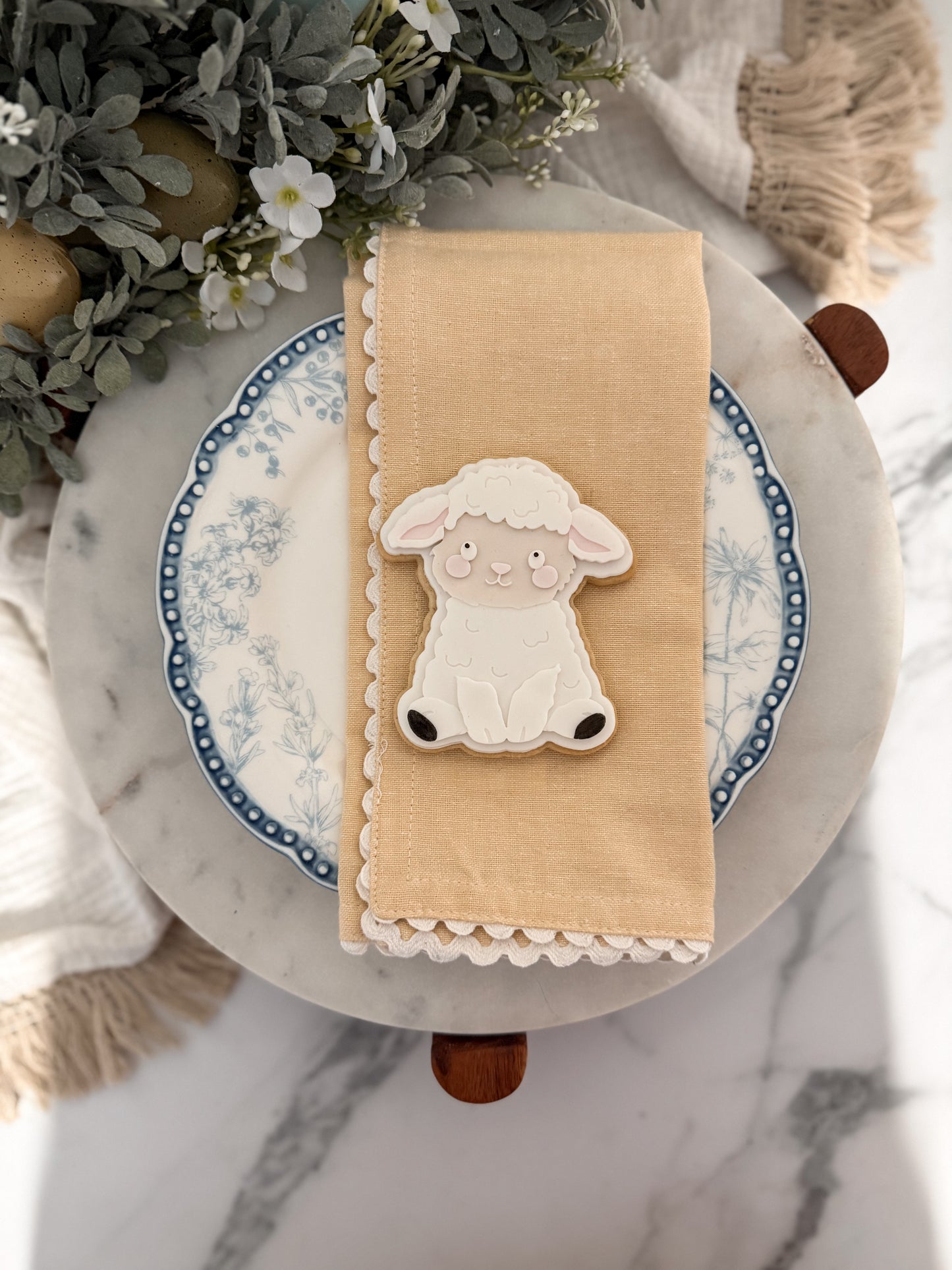 Sitting Lamb - Cookie Cutter & Stamp