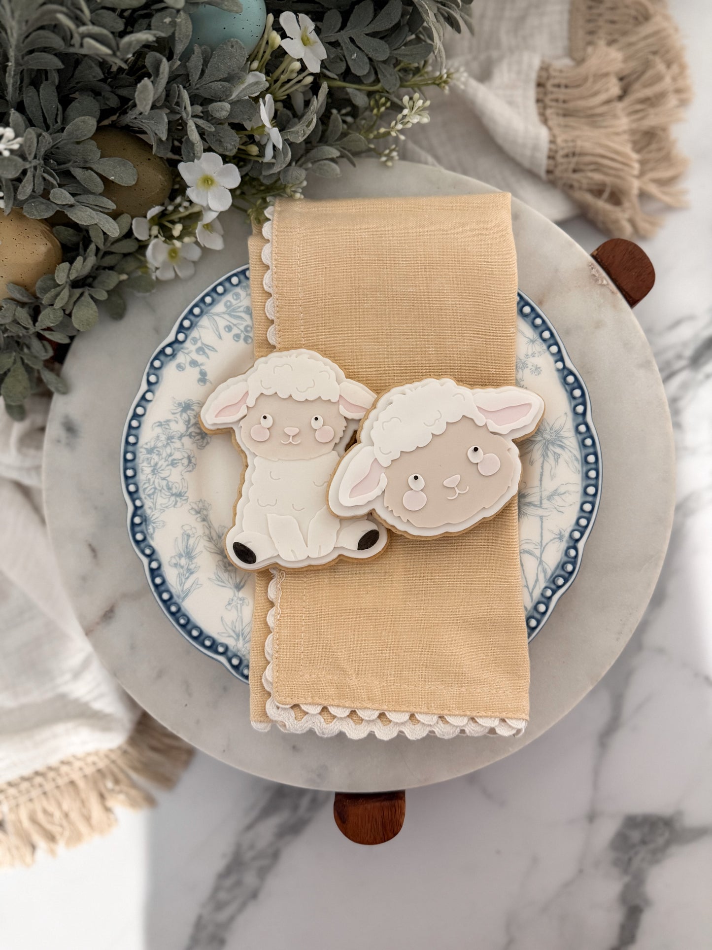 Sitting Lamb - Cookie Cutter & Stamp