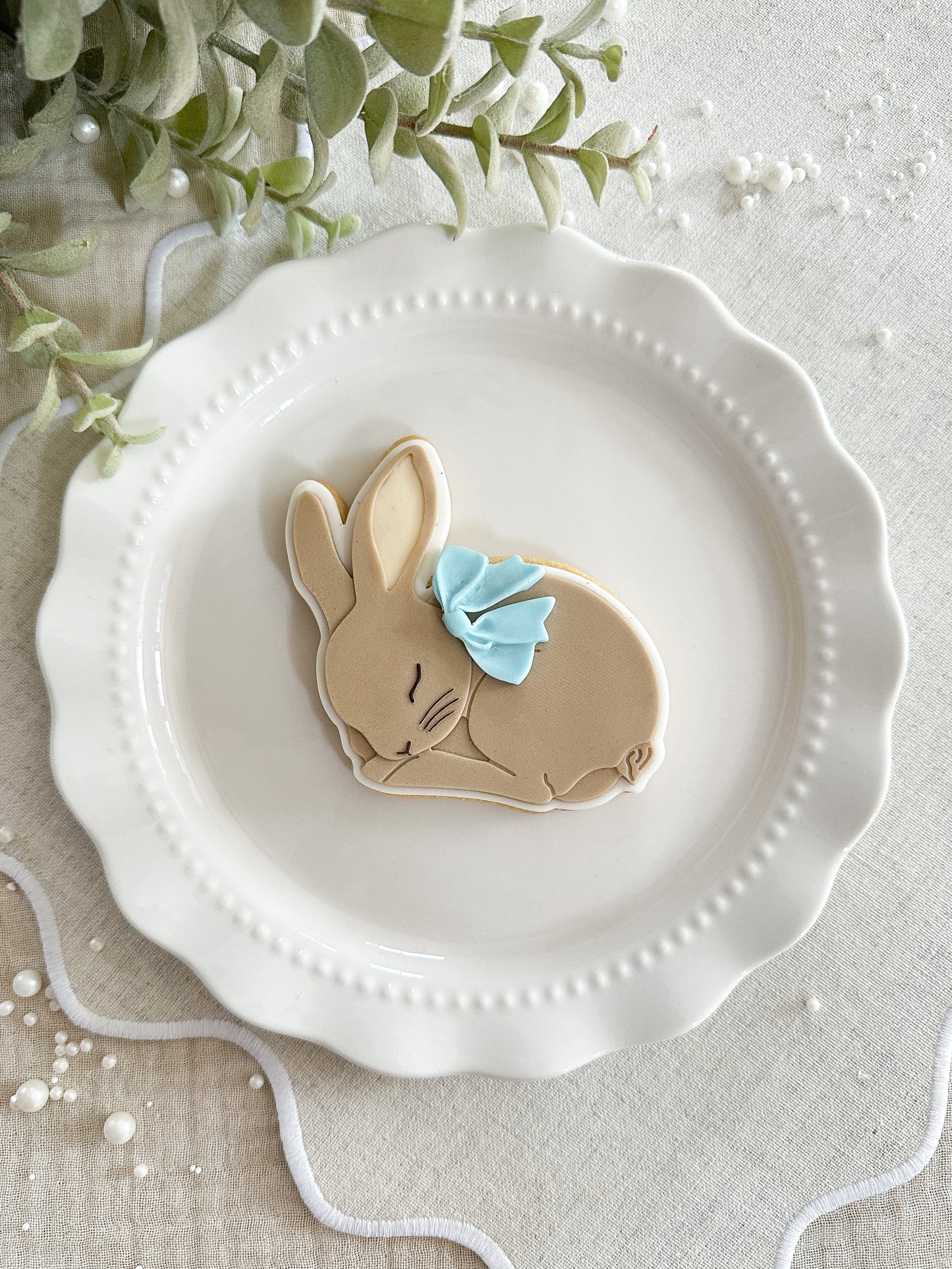 Sleeping Rabbit - Cookie Cutter & Stamp