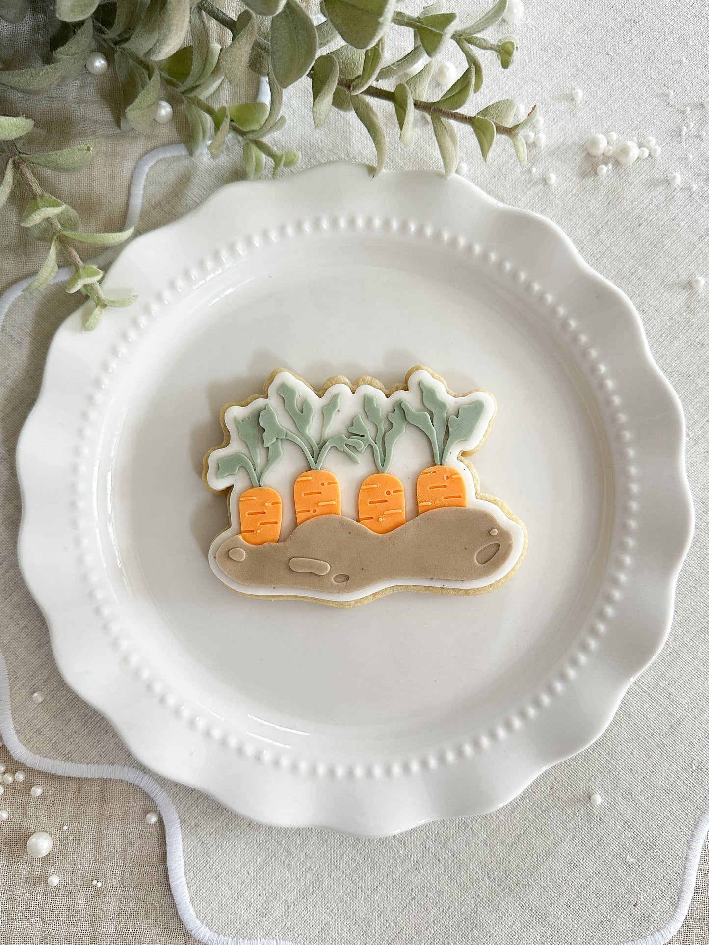 Carrots in mud - Cookie Cutter & Stamp