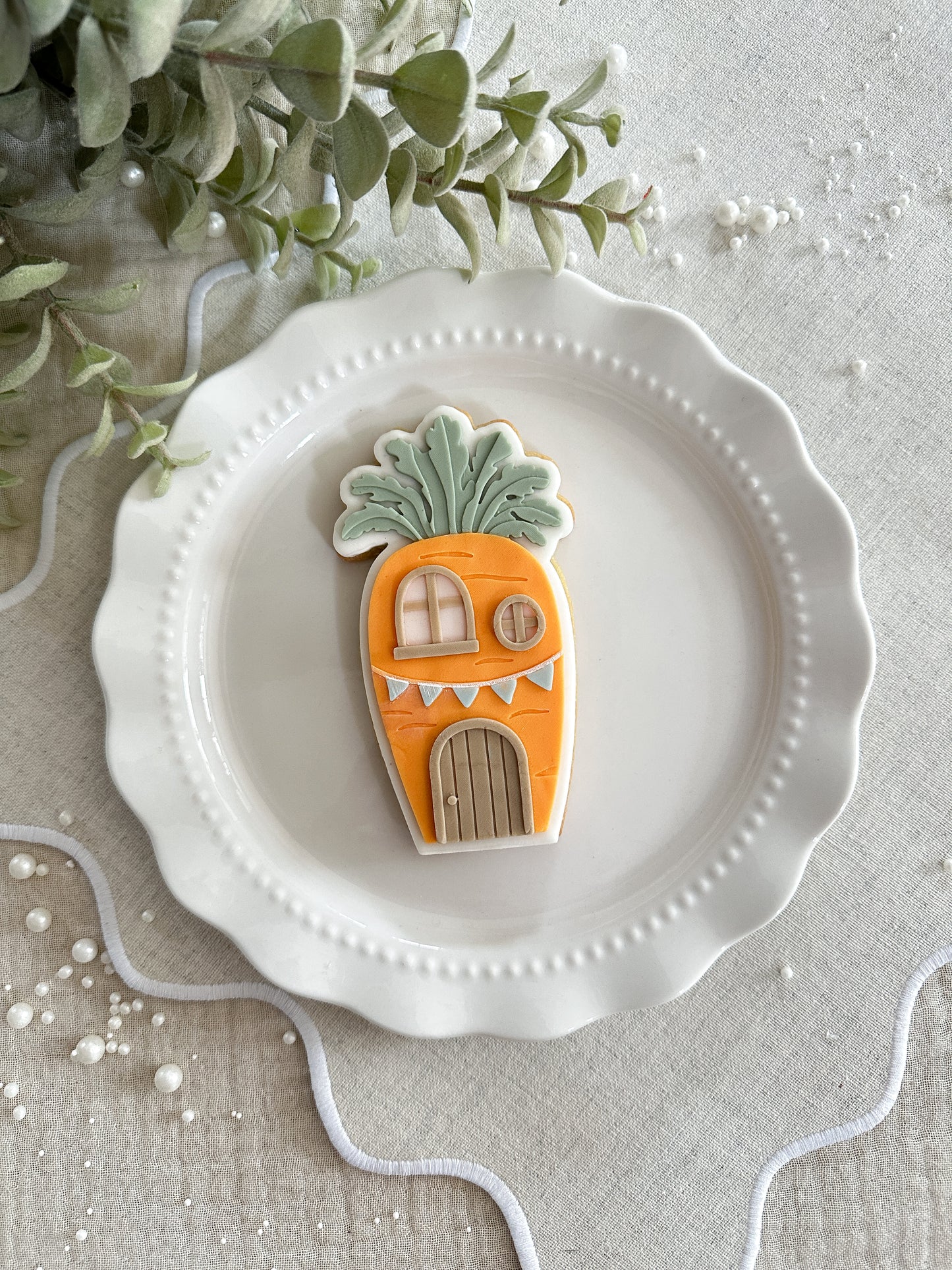 Carrot house - Cookie Cutter & Stamp