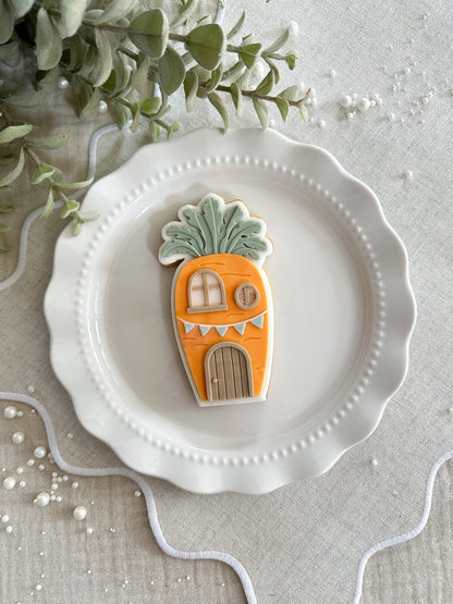Carrot house - Cookie Cutter & Stamp