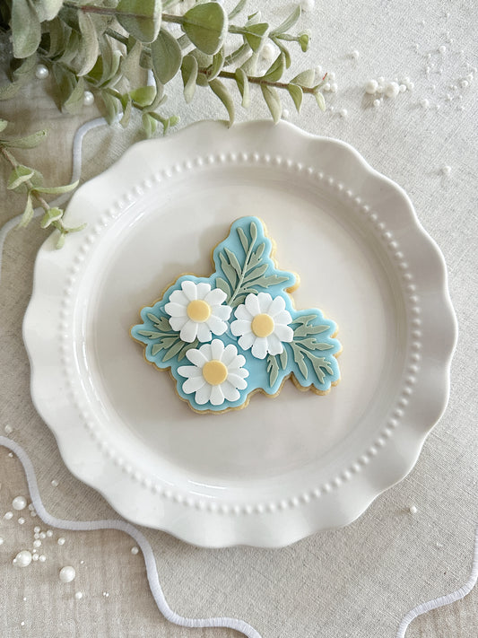 Daises - Cookie Cutter & Stamp